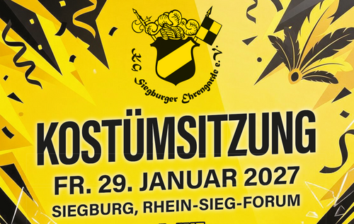 Kostümsitzung 2027