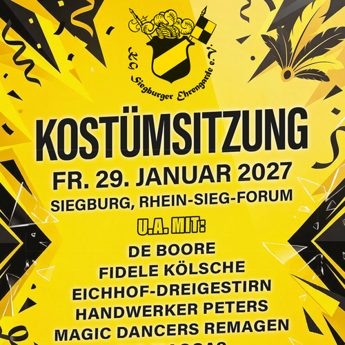 Kostümsitzung 2027