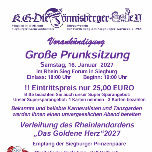 Große Prunksitzung