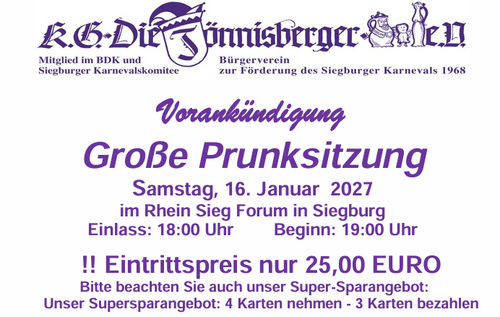 Große Prunksitzung